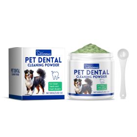 Yeagerbong Dog Tooth Cleaning Powder Gently Cleans Tartar Stains And Freshens Breath (Option: 2pcs)