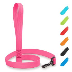 Waterproof Dog Leash 4 Ft x 1 inch Anti Slip Dog Leash for Large Small Medium Dogs Heavy Duty Dog Leash with Water and Dirt Resistant Long Or Sho (Brand: Waudog)