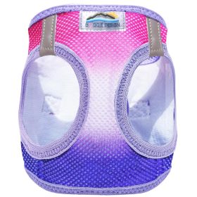 American River Choke Free Dog Harness Ombre Collection (Color: Raspberry Sundae, size: 2X/3X-Large)