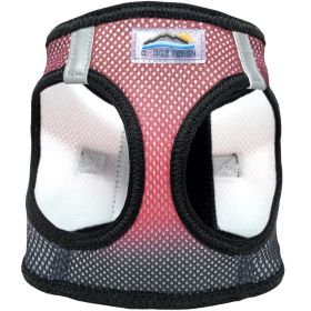 American River Choke Free Dog Harness Ombre Collection (Color: Sunset Pink, size: 3X-Large)