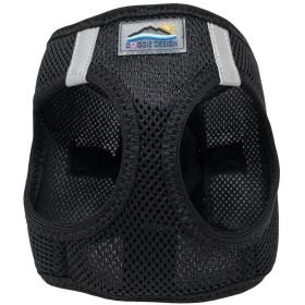 American River Solid Ultra Choke Free Dog Harness (Color: Black, size: 2XL/3XL)